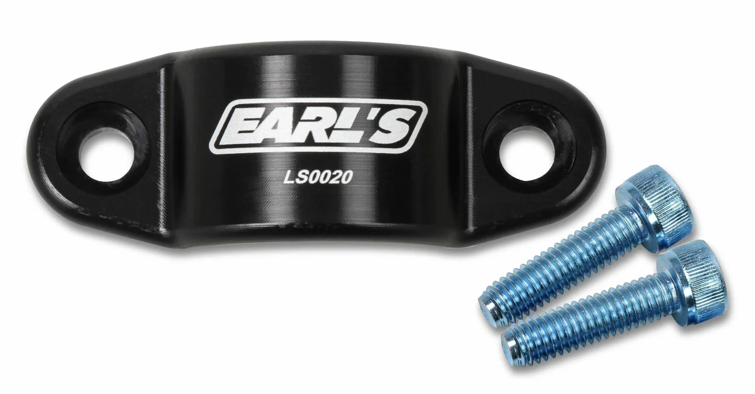 Earls GM LS Oil Cooler Block Off Plate with 1_8 NPT Port - LS0020ERL